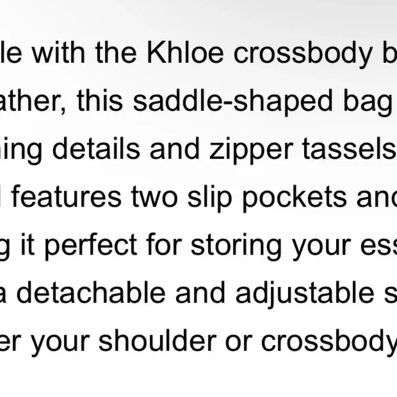 Urban Expressions Khloe Tan Western Boho Bohemian Saddle Shaped Crossbody Purse - Picture 14 of 15